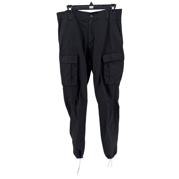 Bylt Men's Black Athletic Performance Cargo Pants Size 34 Inseam 32in - Picture 1 of 3